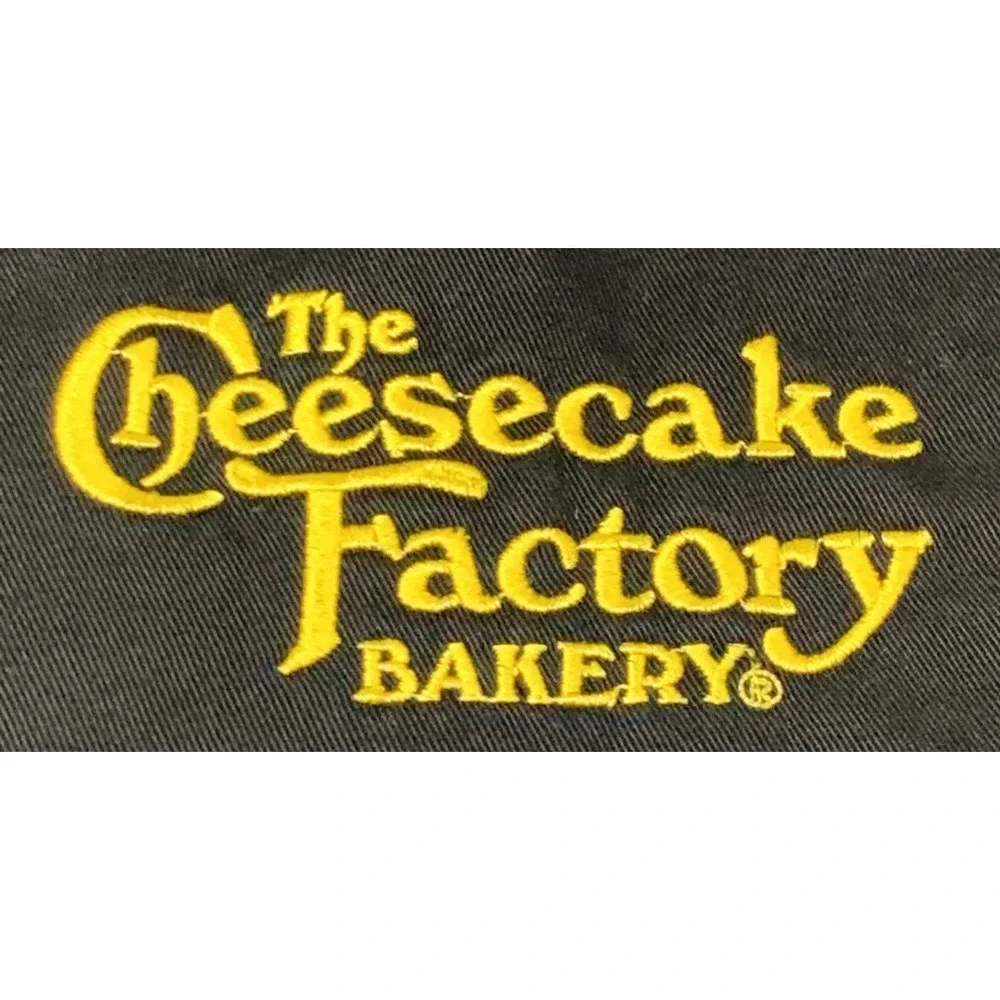 The Cheese Cake Factory Apron One Size Black The Cheese Cake Factory Bakery